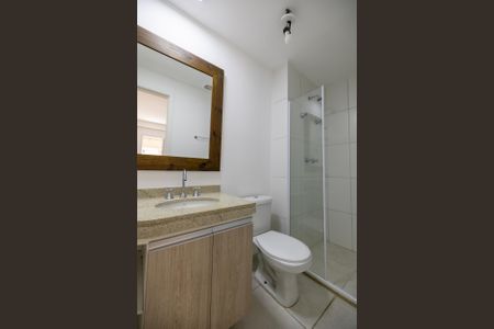 Apartamento à venda com 68m², 1 quarto e 2 vagasBanheiro