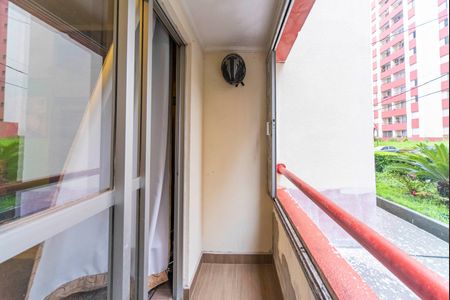 Varanda da Sala de apartamento à venda com 3 quartos, 70m² em Jardim do Estádio, Santo André