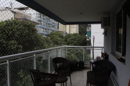 Varanda da Sala de apartamento à venda com 3 quartos, 95m² em Tijuca, Rio de Janeiro