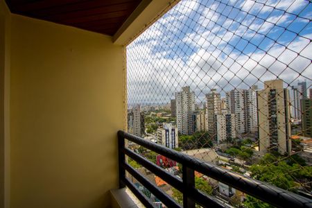 Varanda da sala de apartamento à venda com 3 quartos, 78m² em Vila Lea, Santo André