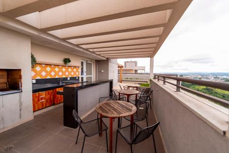 Apartamento à venda com 48m², 1 quarto e 1 vagaTerraço