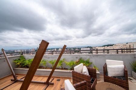 Apartamento à venda com 48m², 1 quarto e 1 vagaTerraço