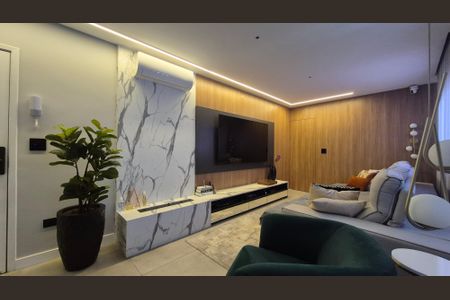 Sala de apartamento para alugar com 2 quartos, 180m² em Vila Eldizia, Santo André