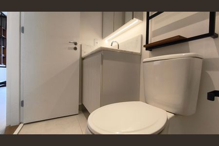 Studio para alugar com 24m², 1 quarto e sem vaga Studio para alugar com 24m², 1 quarto e sem vagaBanheiro