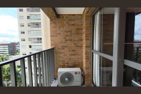 Studio para alugar com 24m², 1 quarto e sem vaga Studio para alugar com 24m², 1 quarto e sem vagaVaranda