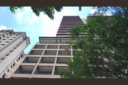 Studio para alugar com 24m², 1 quarto e sem vaga Studio para alugar com 24m², 1 quarto e sem vagaFachada