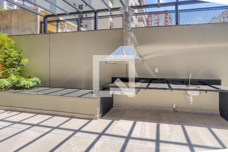 Studio para alugar com 24m², 1 quarto e sem vaga Studio para alugar com 24m², 1 quarto e sem vagaChurrasqueira