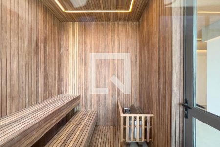 Studio para alugar com 24m², 1 quarto e sem vaga Studio para alugar com 24m², 1 quarto e sem vagaSauna