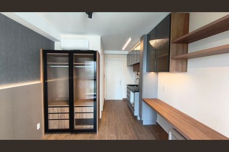 Studio para alugar com 24m², 1 quarto e sem vaga Studio para alugar com 24m², 1 quarto e sem vagaQuarto