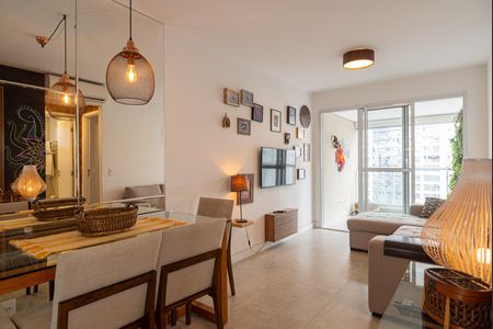 Sala de apartamento para alugar com 1 quarto, 49m² em Cerqueira César, São Paulo