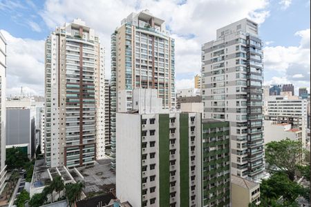 Vista da Varanda da Sala de apartamento para alugar com 1 quarto, 49m² em Cerqueira César, São Paulo