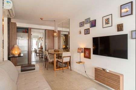 Sala de apartamento para alugar com 1 quarto, 49m² em Cerqueira César, São Paulo