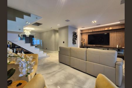 Sala  de casa de condomínio para alugar com 5 quartos, 400m² em Recreio dos Bandeirantes, Rio de Janeiro