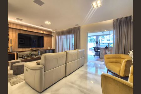 Casa de condomínio para alugar com 400m², 5 quartos e 3 vagasSala 