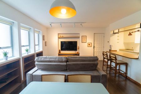 Sala de apartamento para alugar com 3 quartos, 70m² em Vila Nova Caledonia, São Paulo