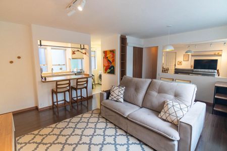 Sala de apartamento para alugar com 3 quartos, 70m² em Vila Nova Caledonia, São Paulo