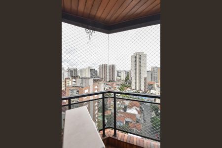 Varanda da sala de apartamento à venda com 1 quarto, 42m² em Vila Mariana, São Paulo