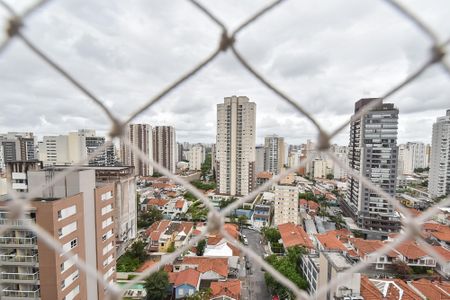 Varanda da sala de apartamento à venda com 1 quarto, 42m² em Vila Mariana, São Paulo
