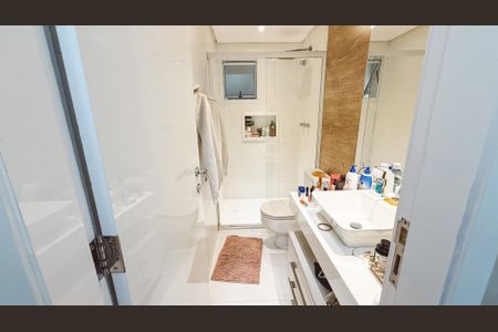 Apartamento para alugar com 110m², 3 quartos e 2 vagasBanheiro da Suíte 1