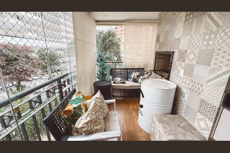 Apartamento para alugar com 110m², 3 quartos e 2 vagasVaranda gourmet