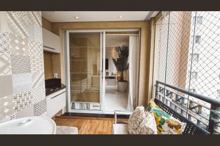 Varanda gourmet de apartamento para alugar com 3 quartos, 110m² em Santana, São Paulo
