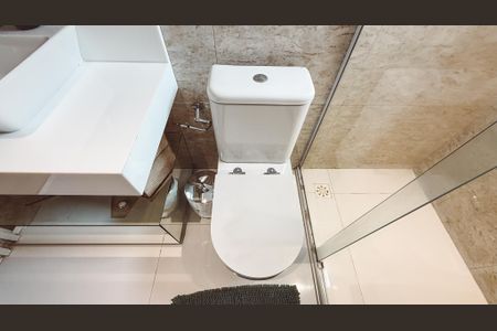 Apartamento para alugar com 110m², 3 quartos e 2 vagasBanheiro da Suíte 2
