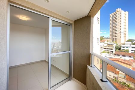 Varanda da Sala de apartamento à venda com 2 quartos, 63m² em São Lucas, Belo Horizonte
