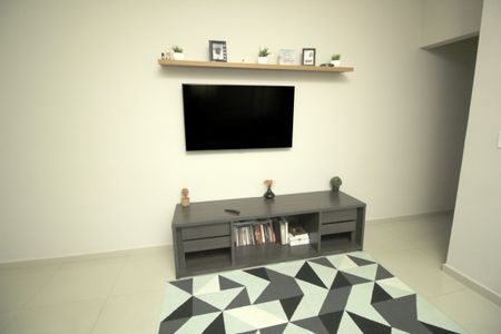 Sala de apartamento à venda com 3 quartos, 75m² em Vila Curuçá, Santo André