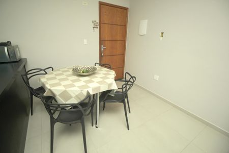Sala de Jantar de apartamento à venda com 3 quartos, 75m² em Vila Curuçá, Santo André