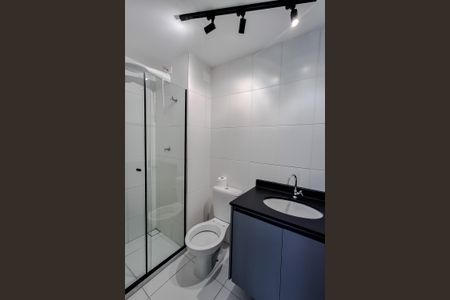 Apartamento para alugar com 37m², 1 quarto e sem vaga Apartamento para alugar com 37m², 1 quarto e sem vagaBanheiro da Suíte