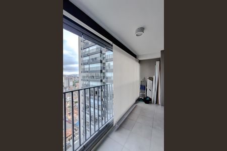 Varanda da Sala de apartamento para alugar com 1 quarto, 37m² em Ipiranga, São Paulo