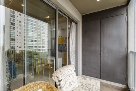 Studio para alugar com 42m², 1 quarto e 1 vagaVaranda