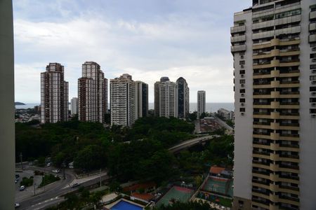 Vista da Varanda de apartamento para alugar com 1 quarto, 57m² em Barra da Tijuca, Rio de Janeiro