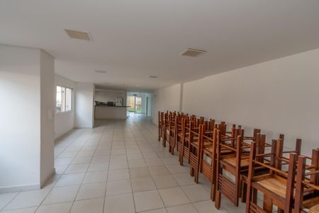 Apartamento para alugar com 49m², 2 quartos e 1 vagaÁrea comum - Salão de festas