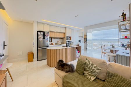 Sala / Cozinha / Lavanderia de apartamento para alugar com 2 quartos, 65m² em Vila Branca, Jacareí