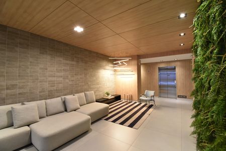 Apartamento para alugar com 82m², 2 quartos e 1 vagaHall social