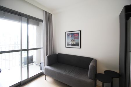 Sala de apartamento à venda com 1 quarto, 27m² em Vila Nova Conceição, São Paulo