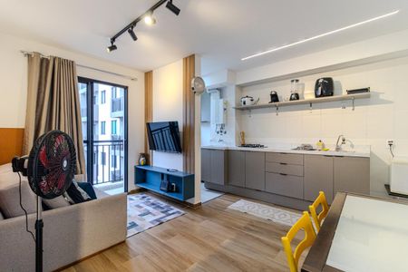 Sala de apartamento para alugar com 2 quartos, 39m² em Centro Histórico de São Paulo, São Paulo