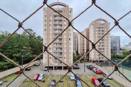 Varanda da Sala = vista de apartamento para alugar com 3 quartos, 76m² em Baeta Neves, São Bernardo do Campo