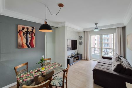 Sala de apartamento para alugar com 3 quartos, 76m² em Baeta Neves, São Bernardo do Campo