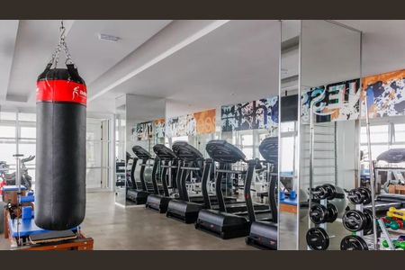 Studio para alugar com 44m², 1 quarto e 1 vaga Studio para alugar com 44m², 1 quarto e 1 vagaÁrea comum - Academia