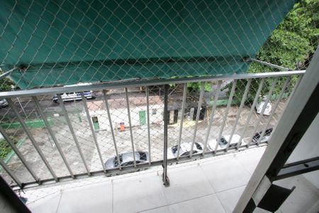 varanda da Sala de apartamento à venda com 2 quartos, 55m² em Taquara, Rio de Janeiro
