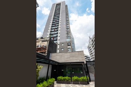 Studio para alugar com 30m², 1 quarto e sem vaga Studio para alugar com 30m², 1 quarto e sem vagaFachada