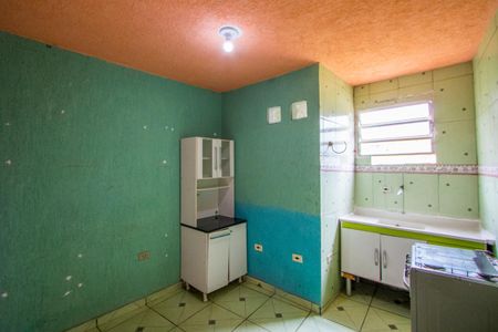 Cozinha de casa para alugar com 1 quarto, 30m² em Jardim Cerqueira Leite, Mauá