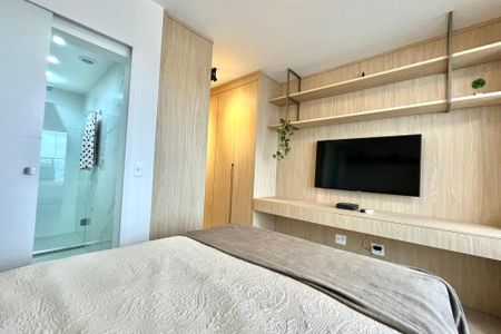 Studio para alugar com 27m², 1 quarto e sem vaga Studio para alugar com 27m², 1 quarto e sem vagaSala/Quarto