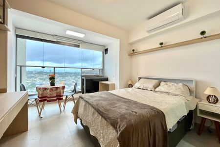 Studio para alugar com 27m², 1 quarto e sem vaga Studio para alugar com 27m², 1 quarto e sem vagaSala/Quarto