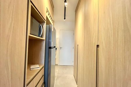 Studio para alugar com 27m², 1 quarto e sem vaga Studio para alugar com 27m², 1 quarto e sem vagaCozinha