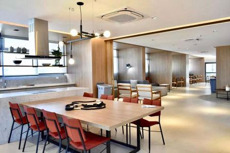 Studio para alugar com 27m², 1 quarto e sem vaga Studio para alugar com 27m², 1 quarto e sem vagaÁrea comum - Salão de festas