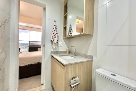 Studio para alugar com 27m², 1 quarto e sem vaga Studio para alugar com 27m², 1 quarto e sem vagaBanheiro