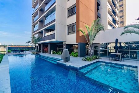 Studio para alugar com 27m², 1 quarto e sem vaga Studio para alugar com 27m², 1 quarto e sem vagaÁrea comum - Piscina